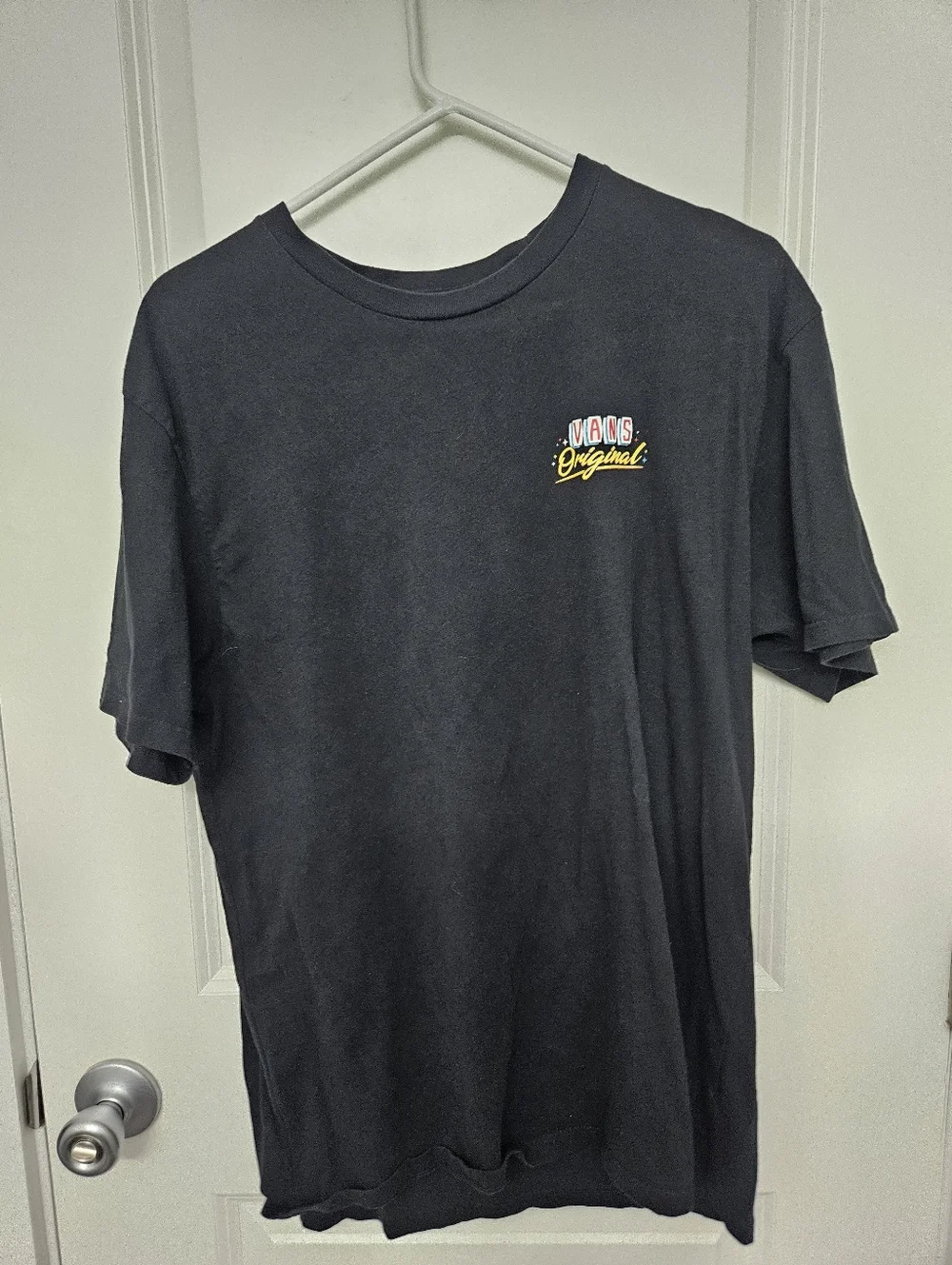 Vans Black Graphic Tee with Bowling Ball Large - Picture 2 of 5